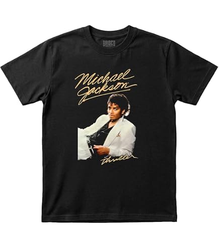 Amazon.com: Michael Jackson Mens 'Thriller' T-Shirt, Black, Small